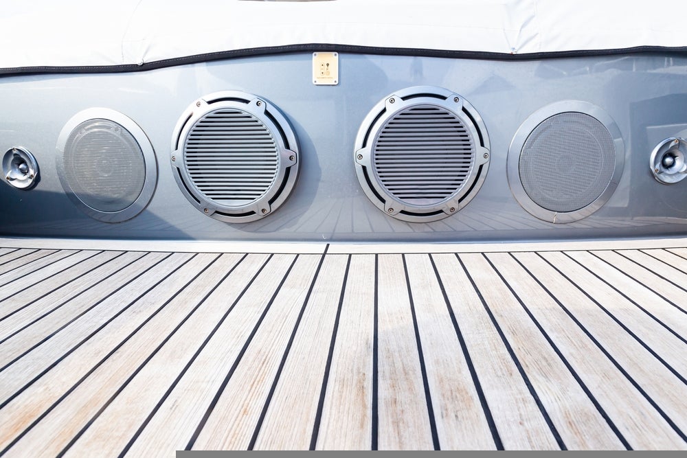 A speaker deck.