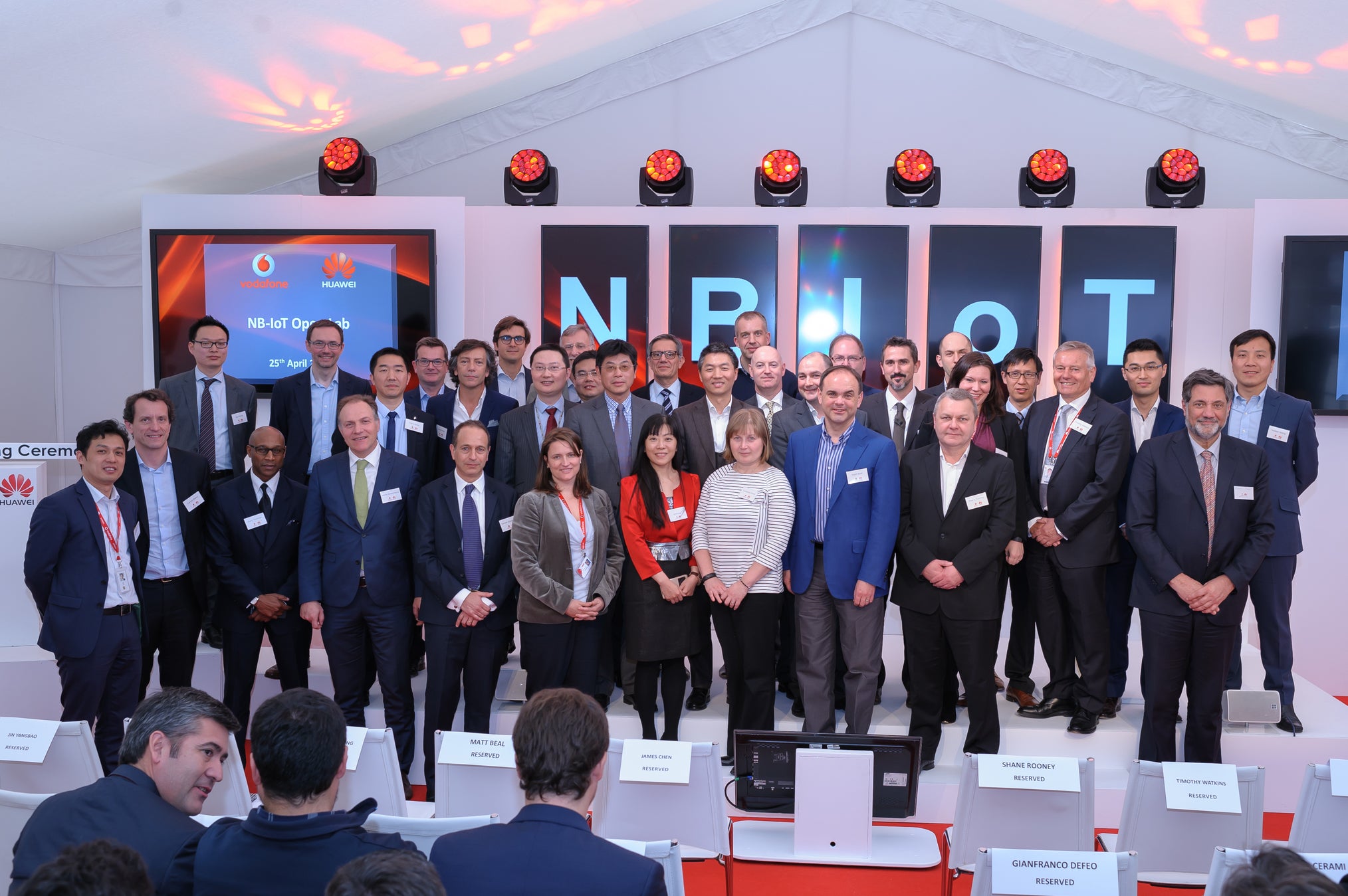 Huawei, Vodafone open world’s first narrowband IoT open lab