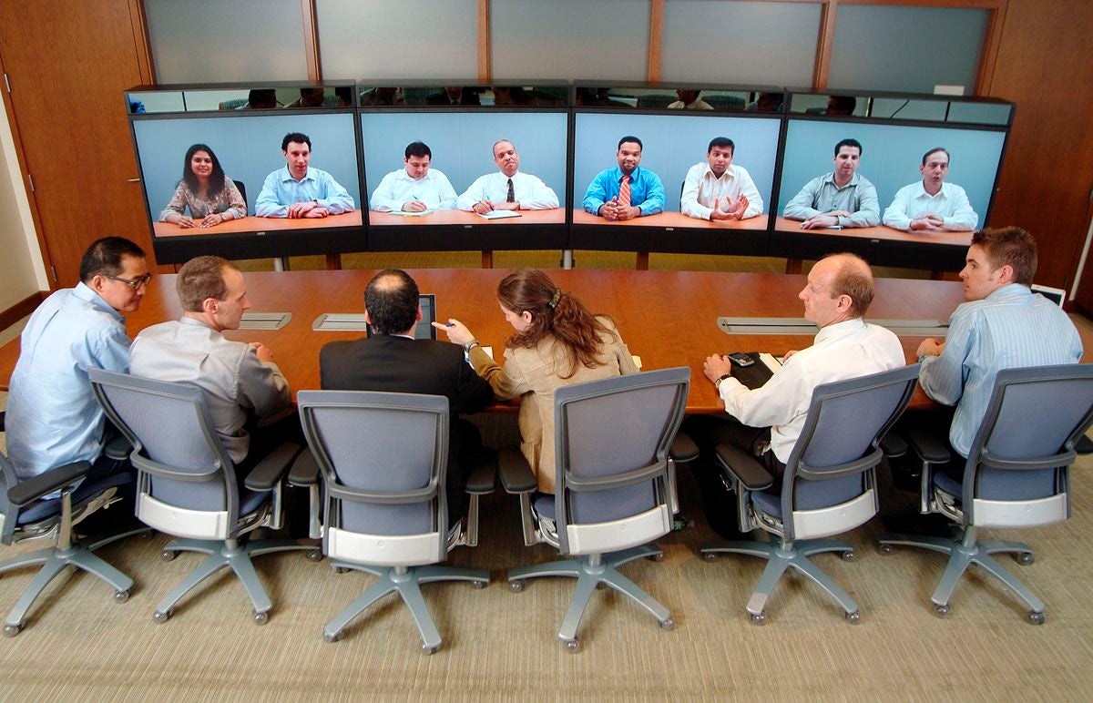 What is video conferencing?