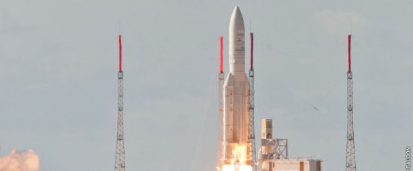 Successful launch for Inmarsat Alphasat satellite