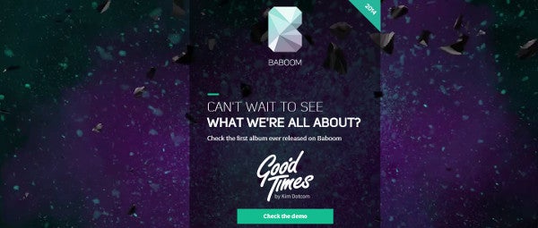 Kim Dotcom launches preview mode of music service Baboom