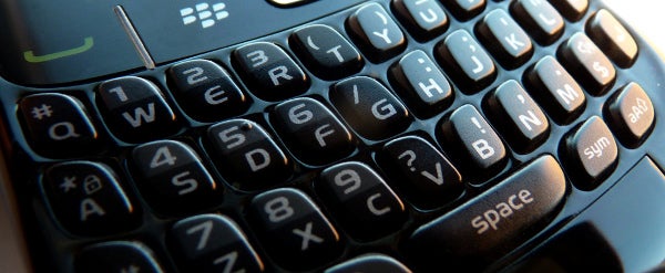 BlackBerry: It's fun to stay at the Q W E R T Y