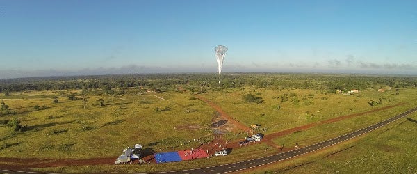 Google connects remote Brazilian school to web using 'Loon' balloon