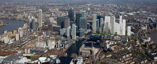 Canary Wharf gets its own Internet of Things