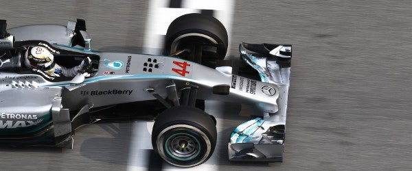 How BlackBerry helped Lewis Hamilton win the 2014 F1 Drivers' Championship