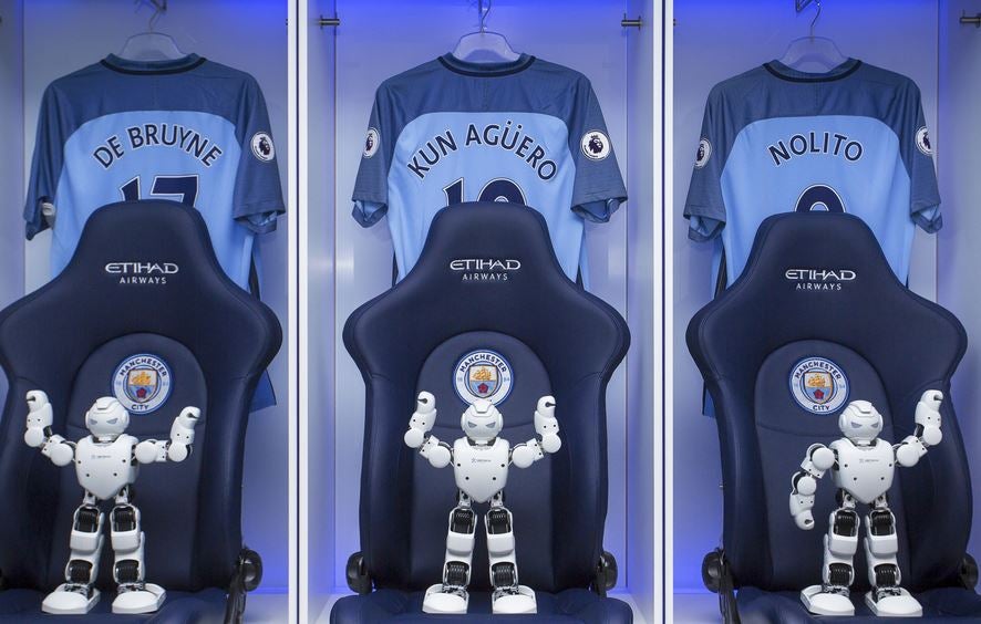 Will humanoid robotics score for Manchester City?