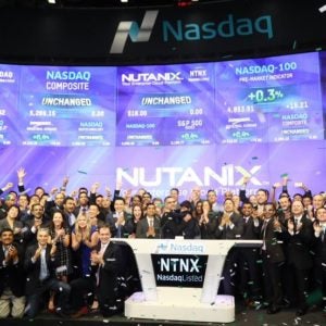 Nutanix posted a successful IPO.