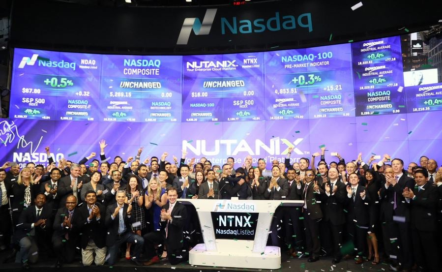 Nutanix posts largest IPO of the year
