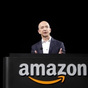 Amazon CEO Jeff Bezos. (AP Photo/Reed Saxon)