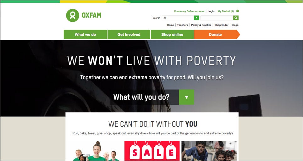 Oxfam turns to Rackspace & Microsoft Azure Cloud to battle global poverty