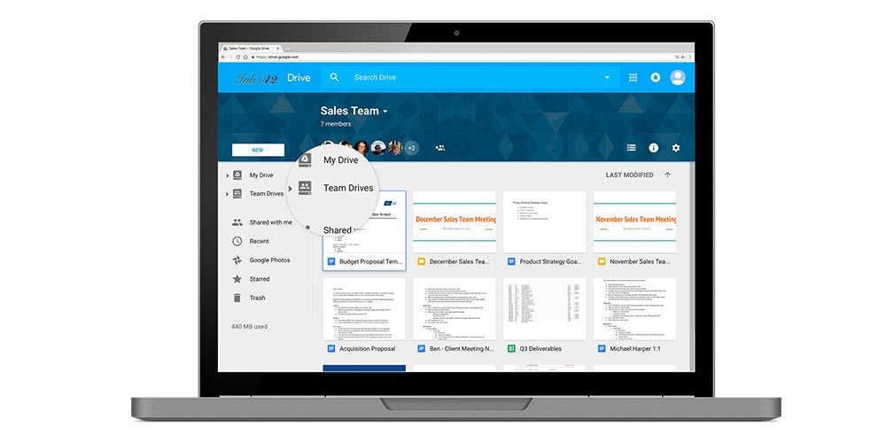 Google Drive syncs with enterprise with major new update
