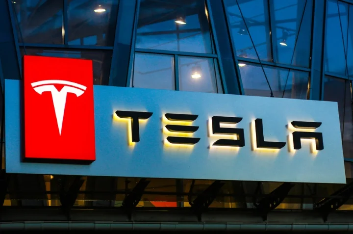 Tesla sign