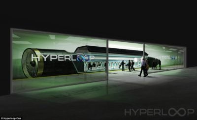 Hyperloop One reveals plan to create 50 minute London-Edinburgh commute