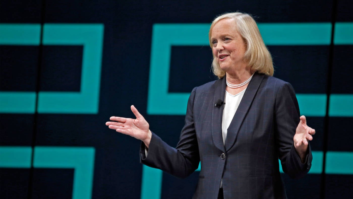 HPE CEO Meg Whitman NOT hailing a ride to Uber