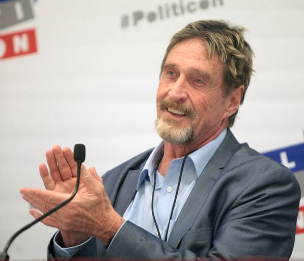 John McAfee tells banks, governments to fear Bitcoin