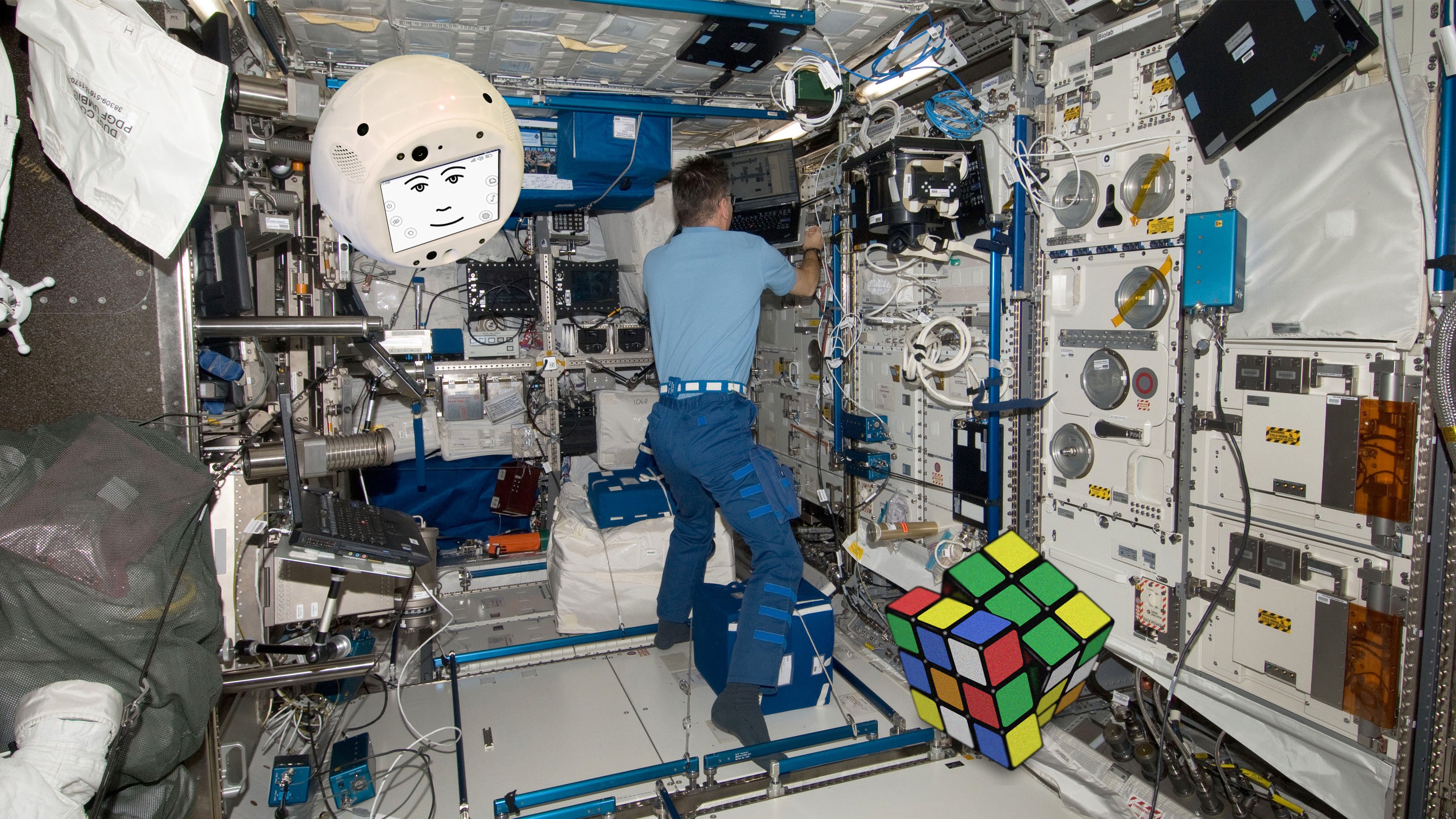Meet CIMON – The ISS's Smiley New AI Crew Member