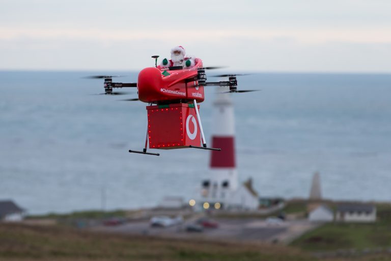 Vodafone Conducts UK's First Drone Delivery over a Mobile Network