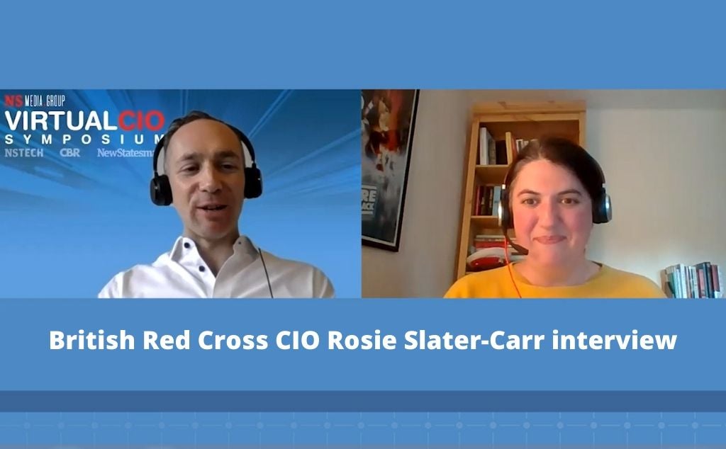 British Red Cross CIO Rosie Slater-Carr says Charity "Grasped Agile" Under Covid-19 Restrictions