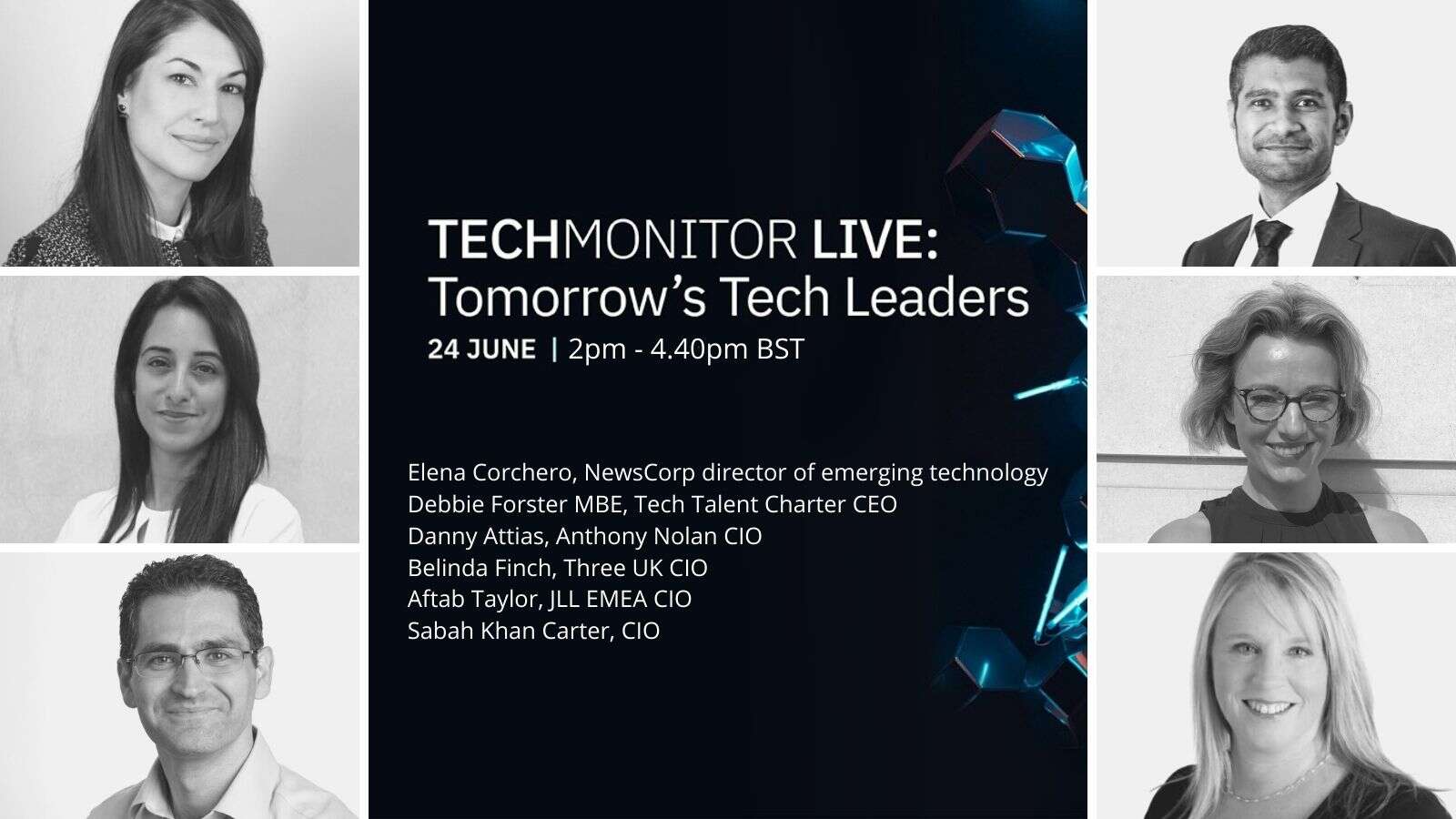 Tech Monitor Live: Tomorrow's Tech Leaders - Register now