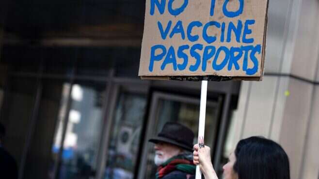 Fake vaccine passports