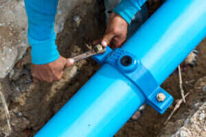 Fibre in water could be provided through water pipes.