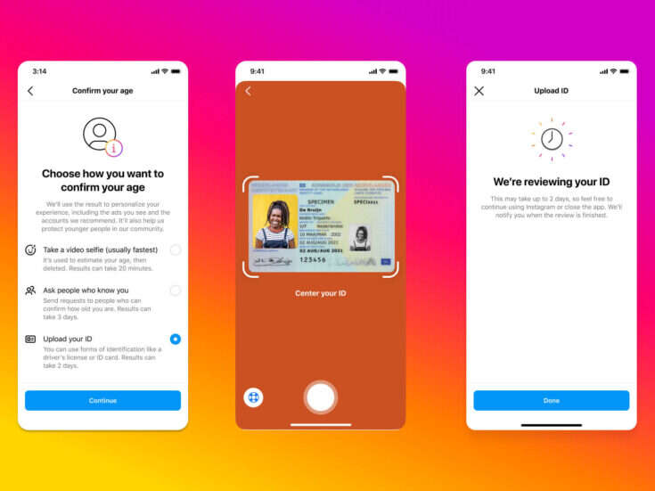 Photo of Instagram tests AI-powered age verification to check users are over 18