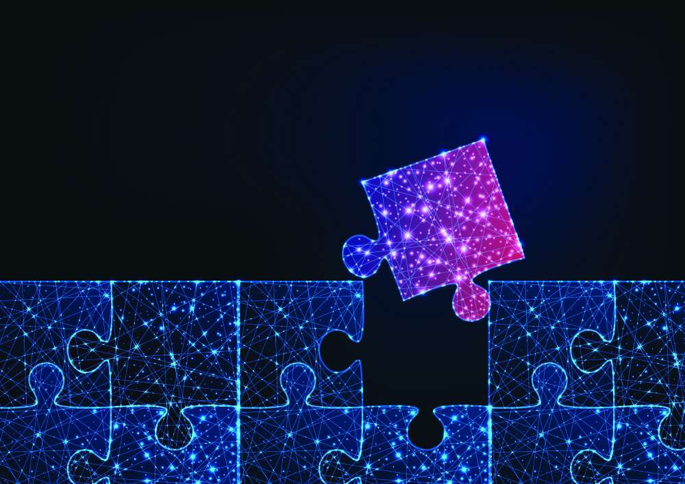 puzzle pieces representing digital automation