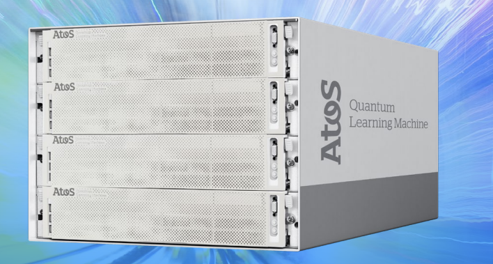 The Quantum Learning Machine from Atos is based on its BullSequana X800 supercomputer hardware (Photo: Atos)