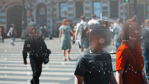 The view of facial recognition technology. 
