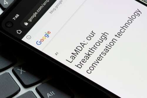 Google's LaMDA large language model will be used to add AI to search and build other tools (Photo: Tada Images/Shutterstock)