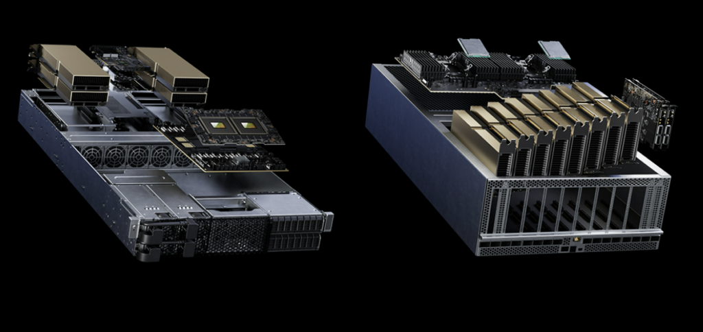 Nvidia says its MGX platform comes in a variety of sizes and cooling methods and is GPU-first (Photo: Nvidia)