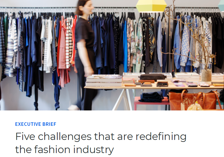 Five challenges that are redefining the fashion industry