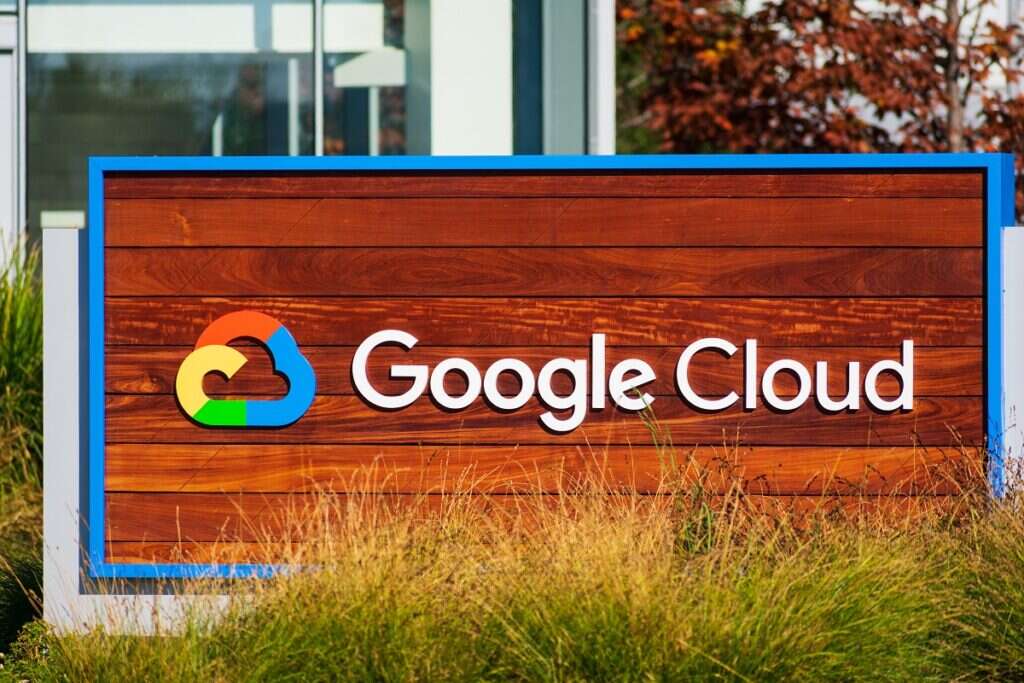 The Google Cloud logo, used to illustrate a story about how the cloud provider has stopped charging users data transfer fees.