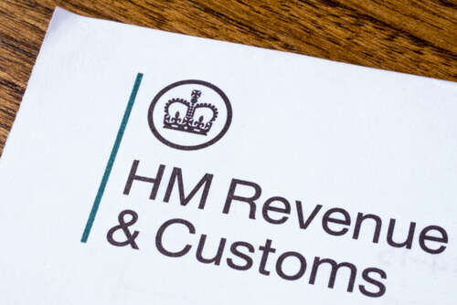 An image showing the HMRC letterhead.
