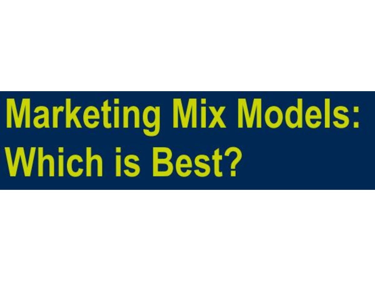 CDS: Marketing Mix Models