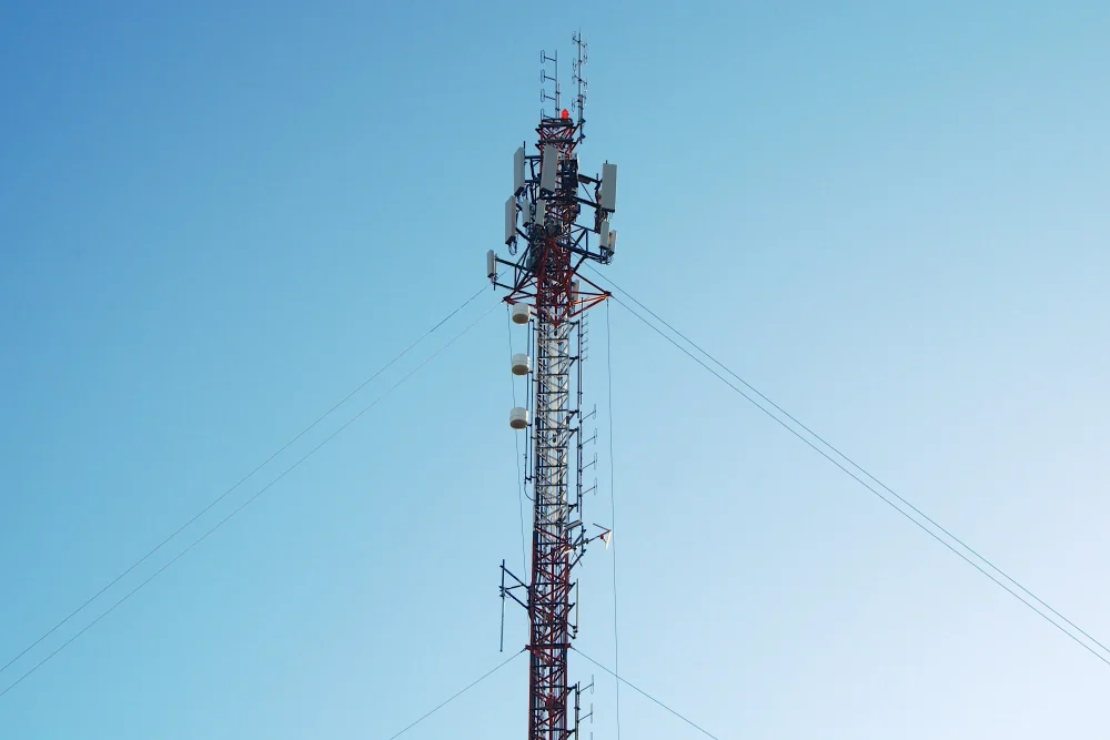 CDMA technology used in a cell tower