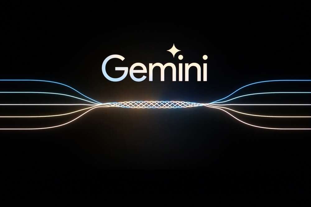 An image of the Gemini logo, used to illustrate a story about how Google has rebranded Bard to Gemini.