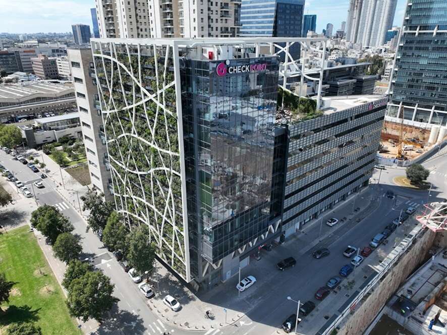 A Check Point office building in Tel Aviv, Israel.