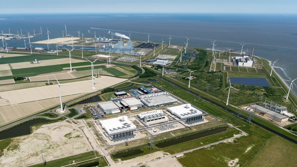 A data centre facility belonging to Google in Eemshaven, the Netherlands.